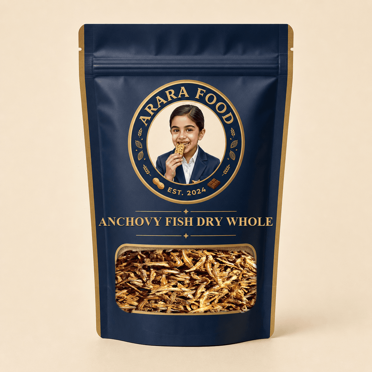 ARARA FOOD Anchovy Fish Dry Whole