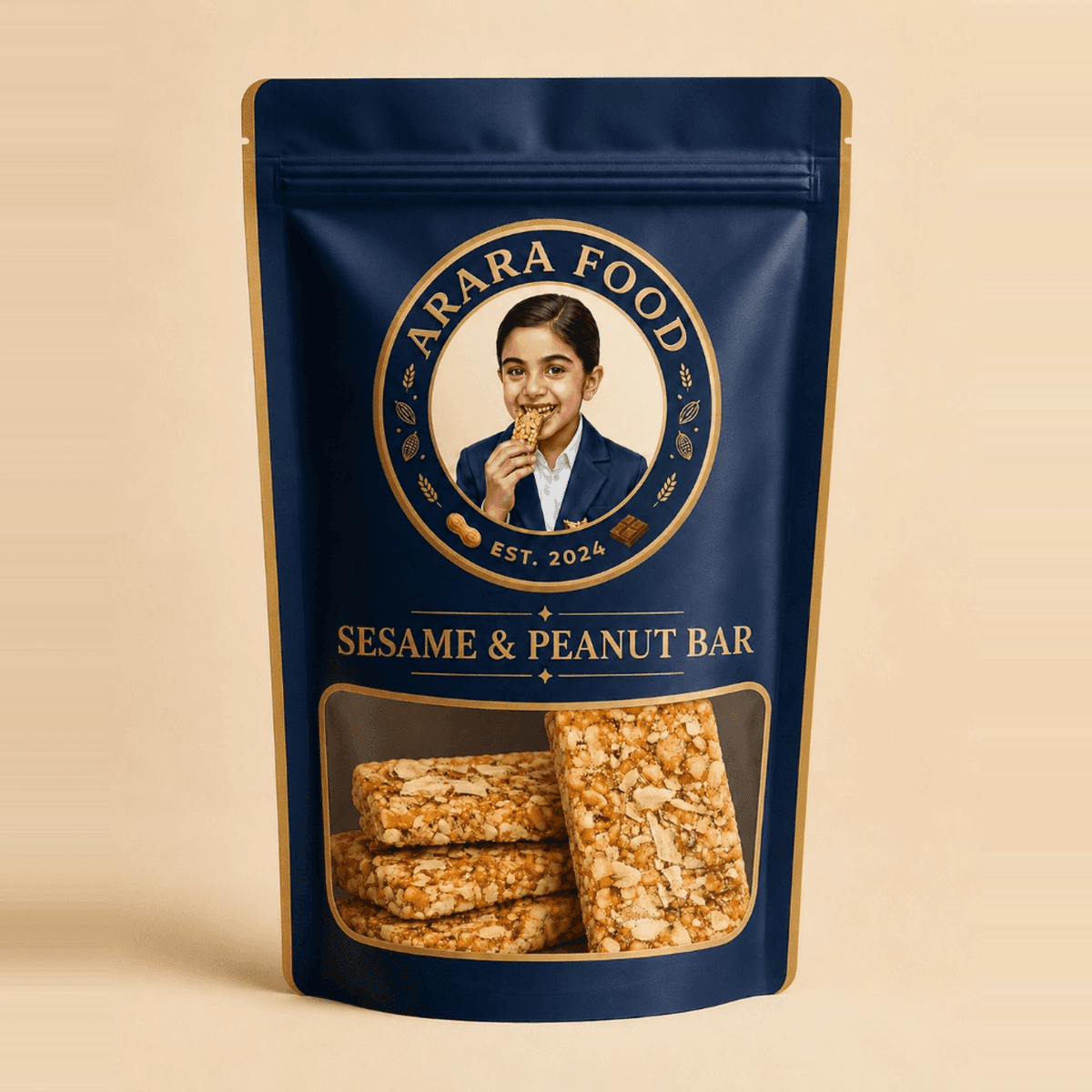 ARARA FOOD Sesame & Peanut Bar